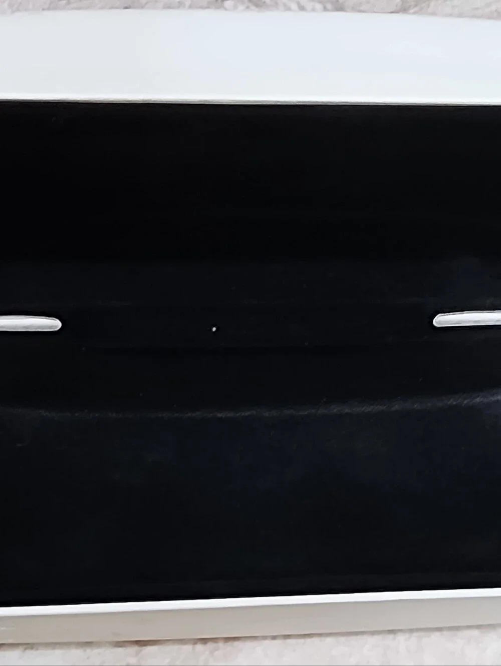 Versace Vintage 80s White and Gold Sunglasses Case